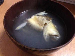 アナゴのお吸い物